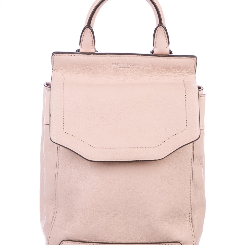 Pink Rag & Bone Mini Pilot Backpack